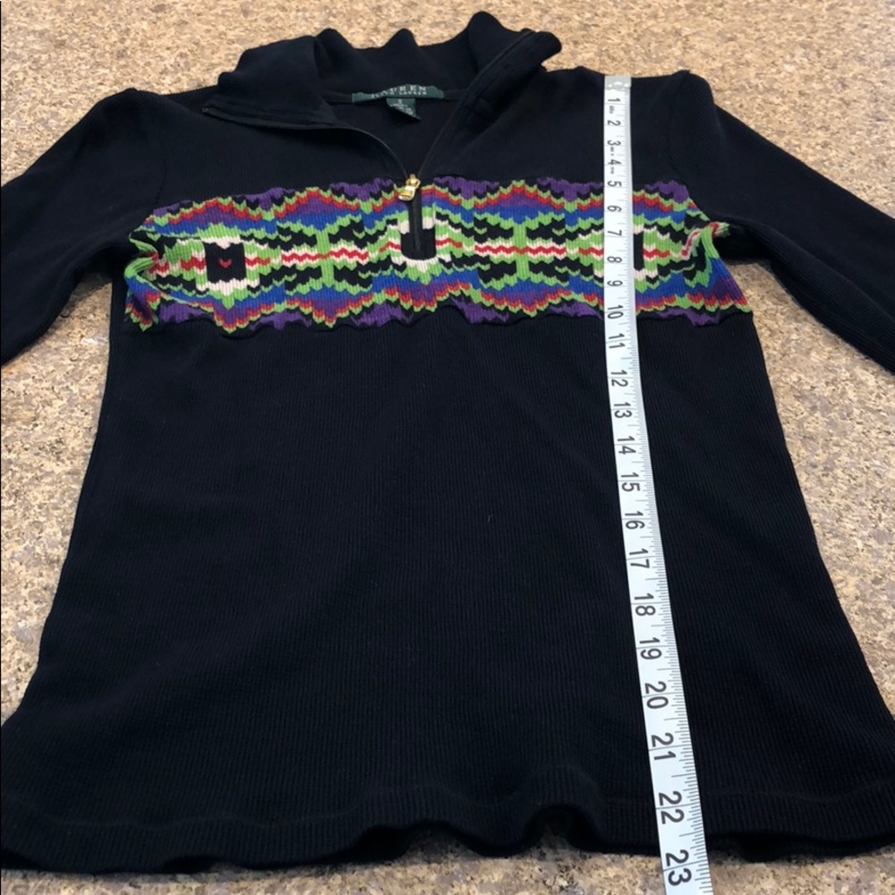 Lauren Ralph Lauren Top Long Sleeve Size Small - Picture 4 of 8